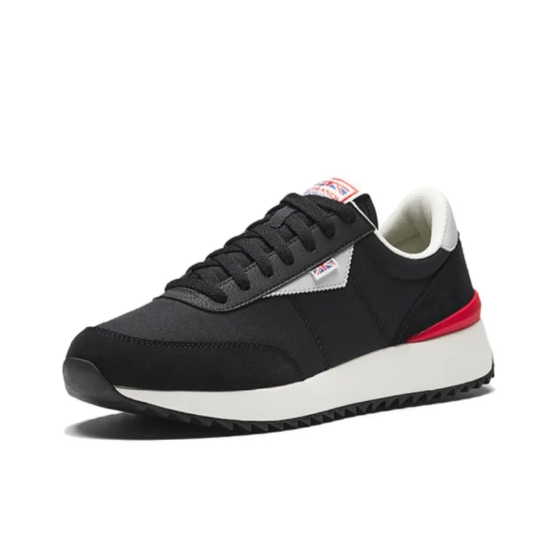 Sprandi Coastline Series Wear-resistant And Lightweight Low-Top Running Shoes Men's Black-2