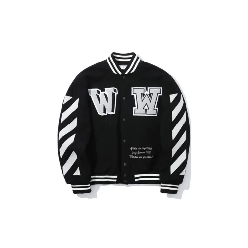 OFF-WHITE SS21 Baseball Jerseys Men Black