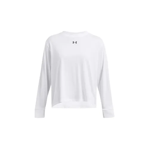 Under Armour Boxy T-Shirts Women's White