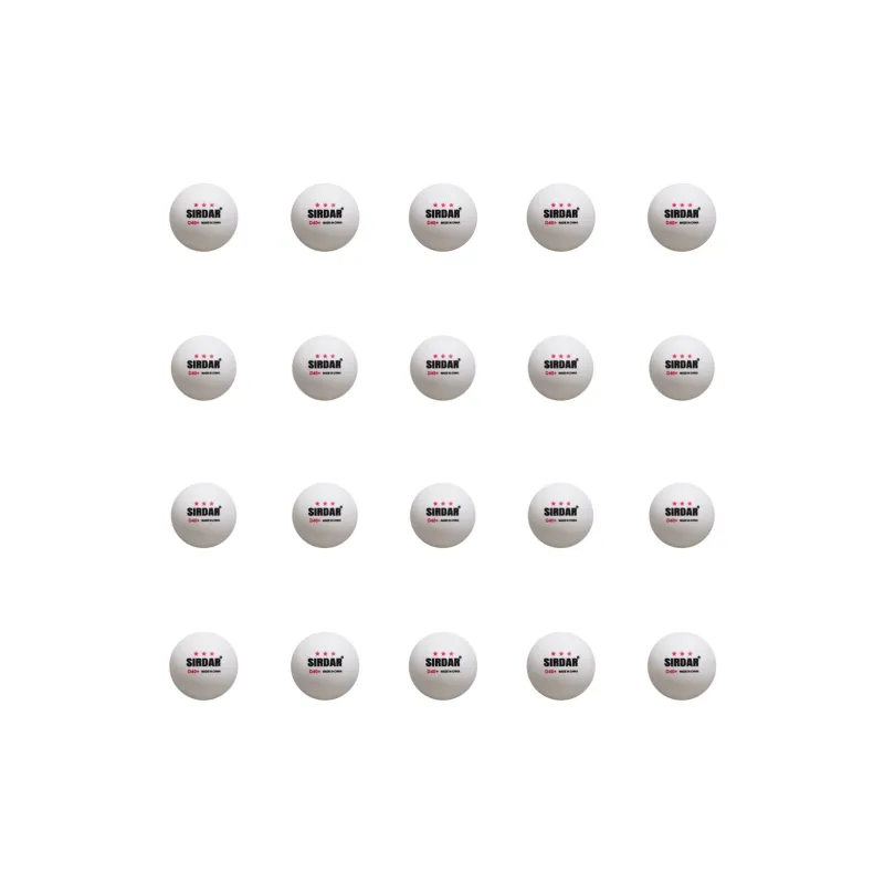 SIRDAR Table Tennis ABS New Material Indoor And Outdoor Unisex Multiple Specifications Are Available White-0