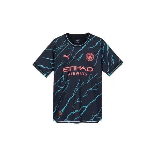 PUMA Soccer Jerseys Men Dark Marine Blue