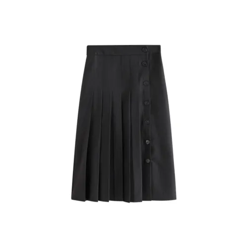 Inman Casual Long Skirts Women's Black