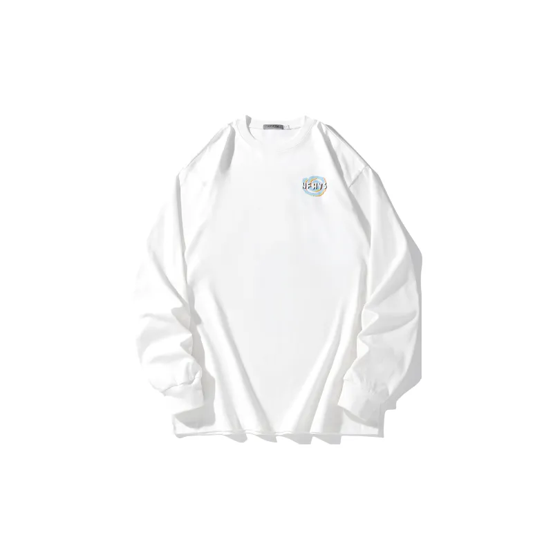 NFWYS Long Sleeved T Shirt Unisex White-1