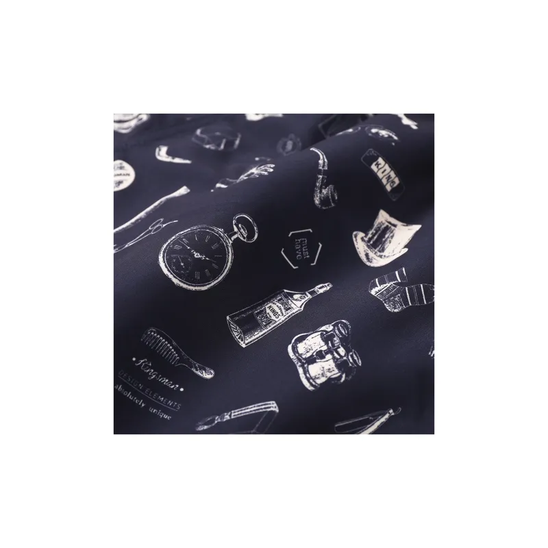 GAILANG Beach Shorts Men's Dark Blue-4