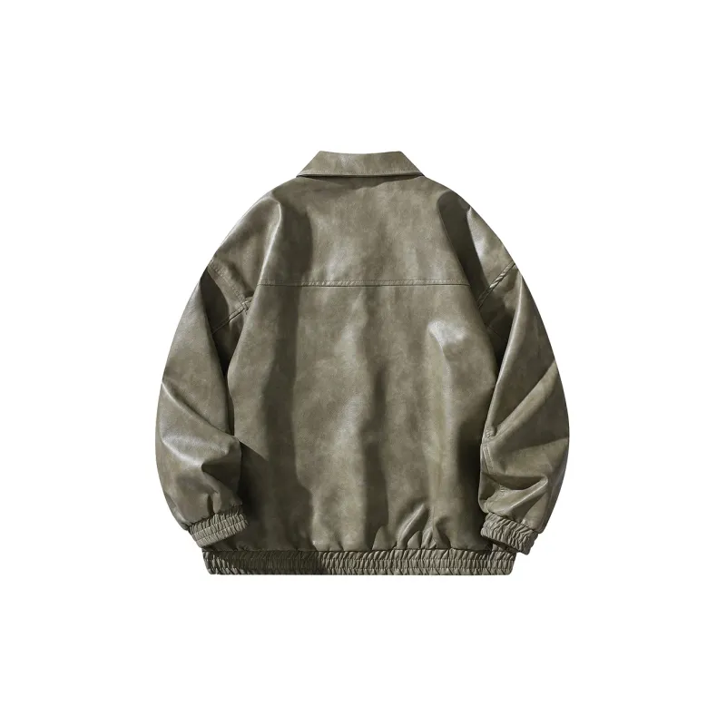 EOOVEN Leather Jackets Unisex-6