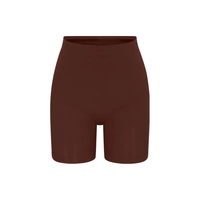 SKIMS SEAMLESS SCULPT MID THIGH SHORT Underpants Women's COCOA/Cocoa-0