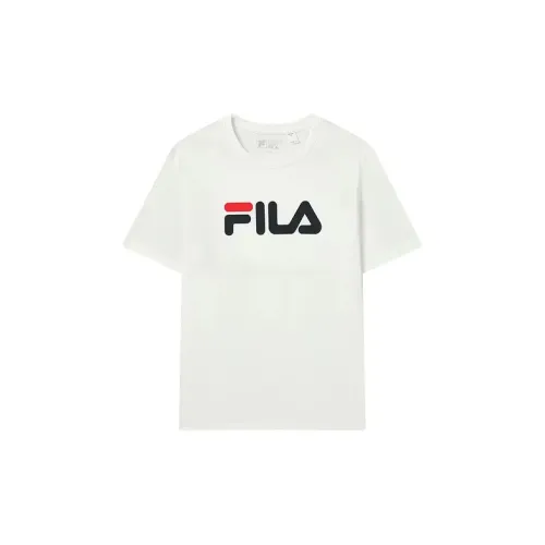 FILA T-Shirts Unisex Snow White