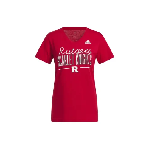 Adidas Originals SCARLET KNIGHTS TEE T-Shirts Women's Red