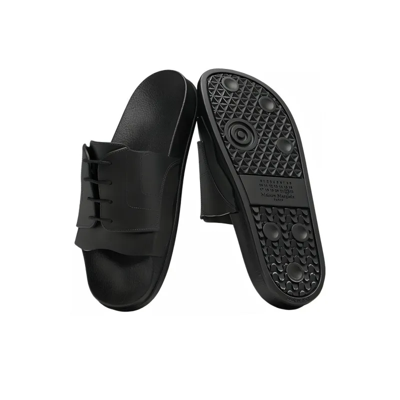 Maison Margiela Lace-up Pool Slides-4