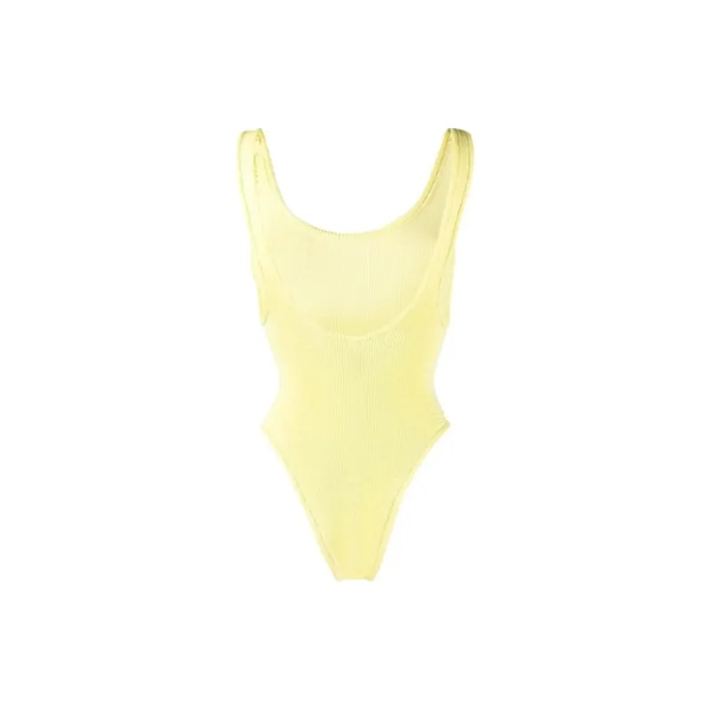 REINA OLGA Ruby Stretch Design Sleeveless Swimsuit-1