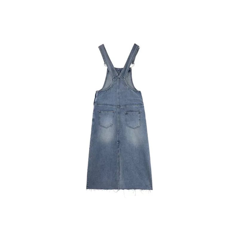 BASIC HOUSE Sleeveless Dresses Women's Sky Blue-1