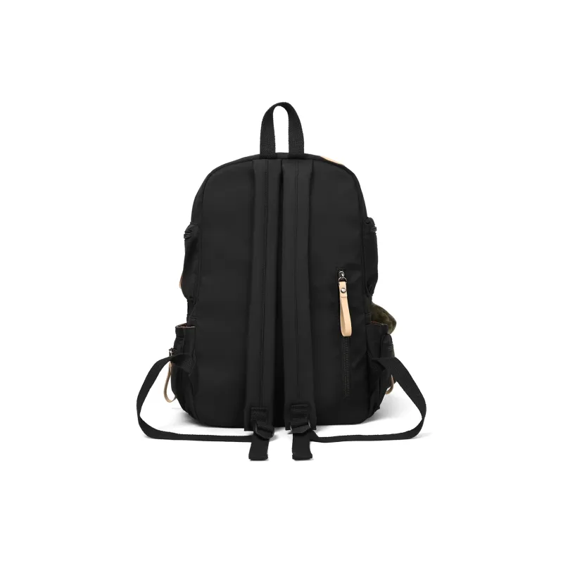 C°BANNER Fabric Backpack Large Size Unisex Red/Black-4