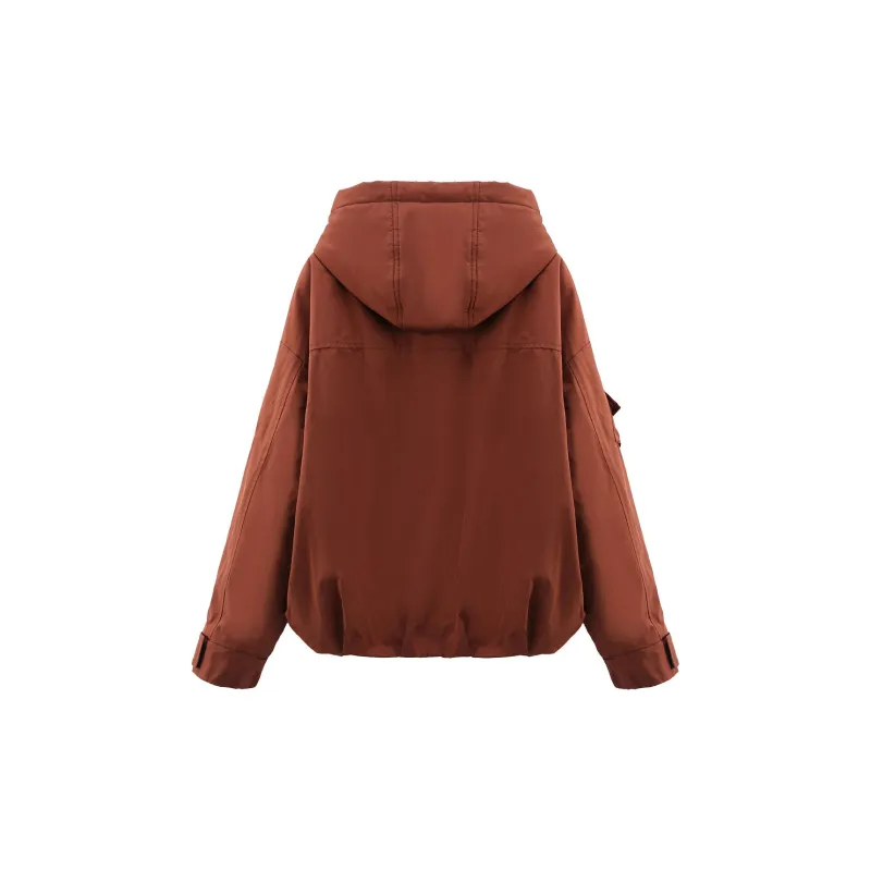 A Paradise For Awakening Jacket Women's Brick Red-1
