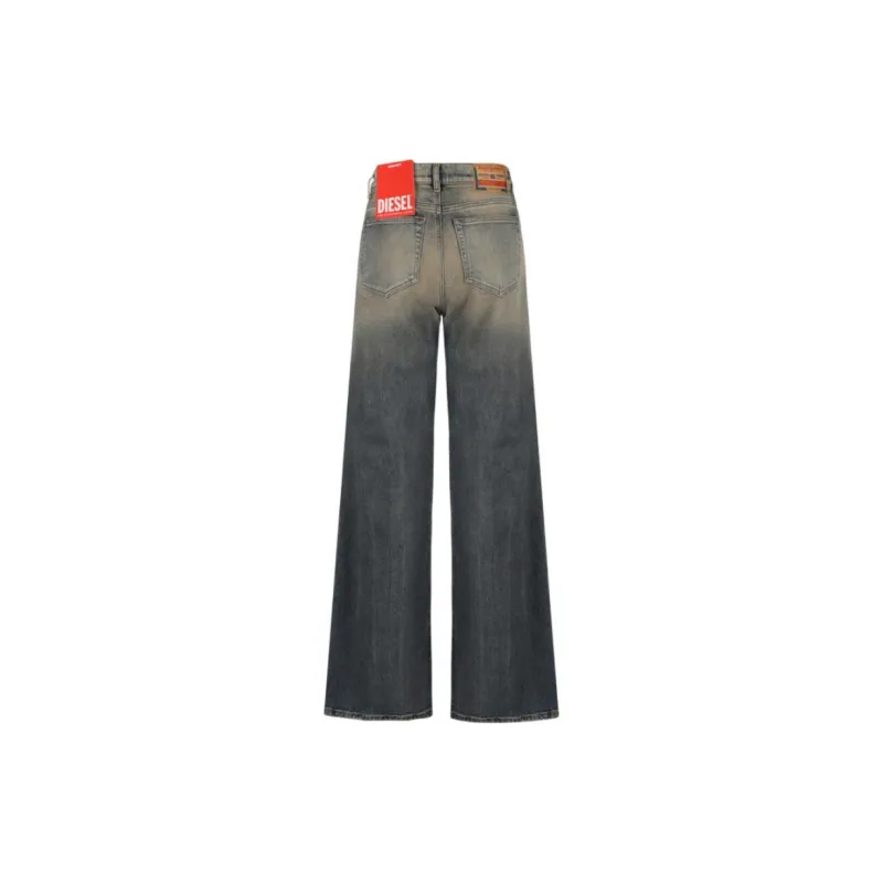 DIESEL 1978 D-Akemi Wide Leg Jeans-1