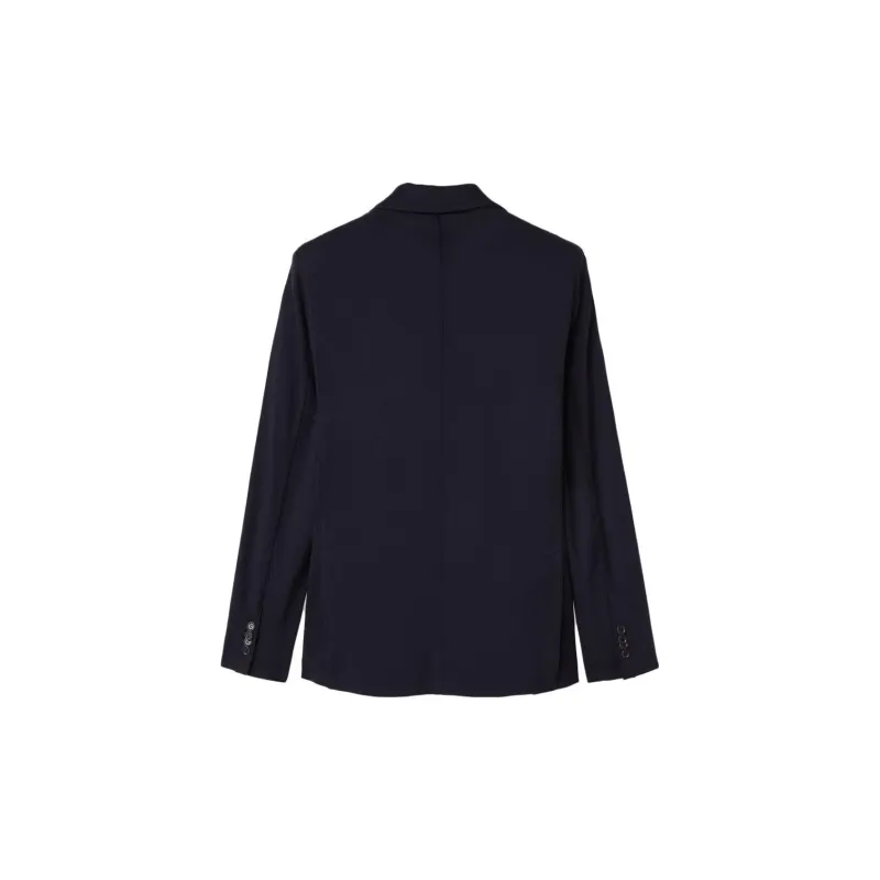 Loro Piana Business Suit Coat Men's Marine Blue-1