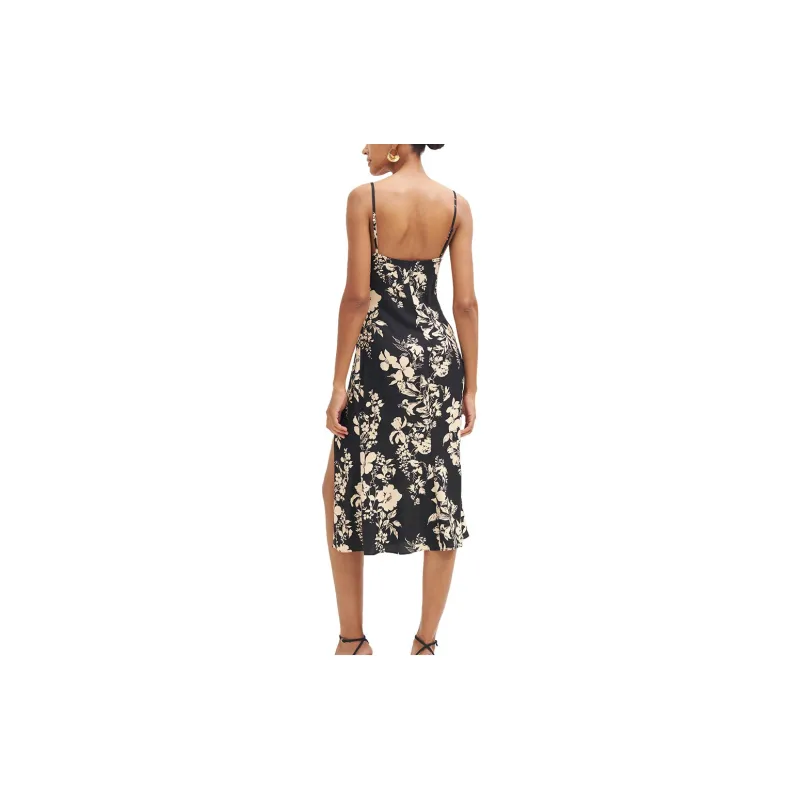 Reformation Slip Dresses Women's Gisele Black-1