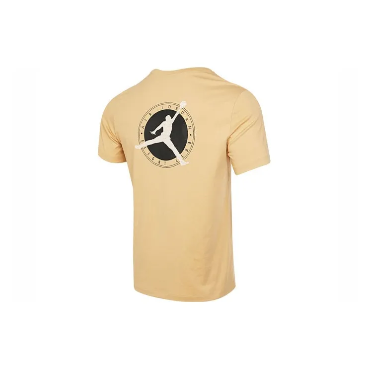 Jordan T Shirt Men's Sesame Brown-1