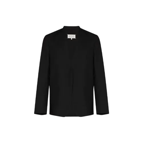 Maison Margiela Collarless Single-breasted Blazer