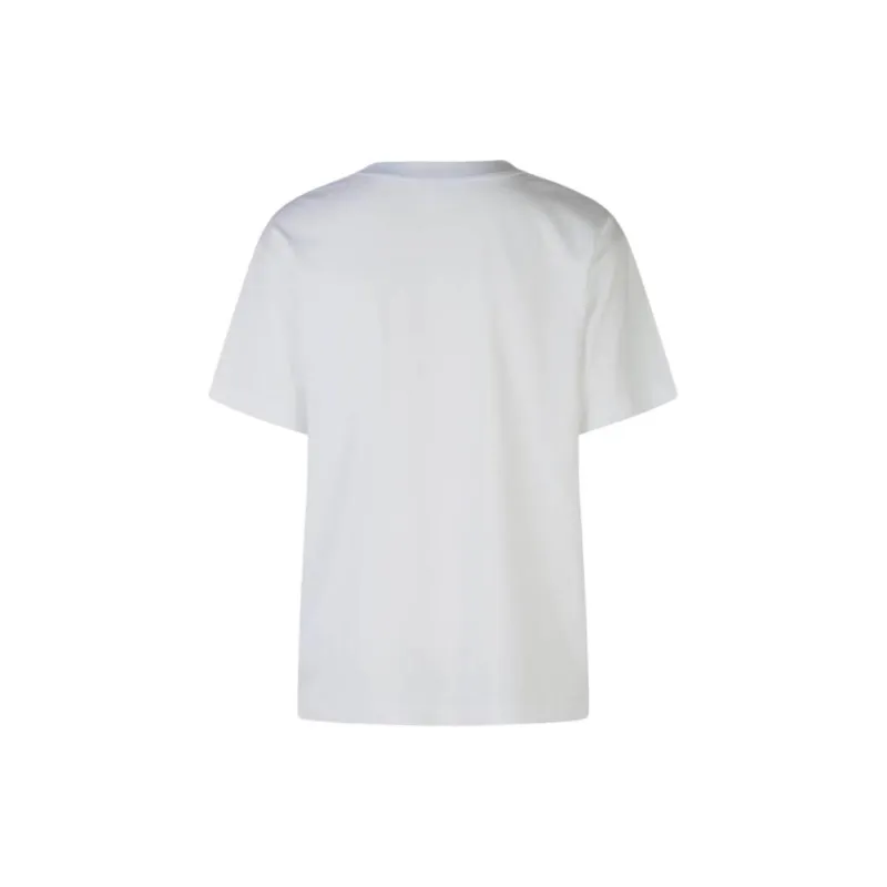 MOSCHINO Jeans Logo Printed Crewneck T Shirt-1