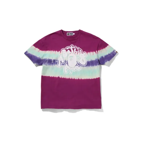 A BATHING APE T-Shirts Women's Purple PPX