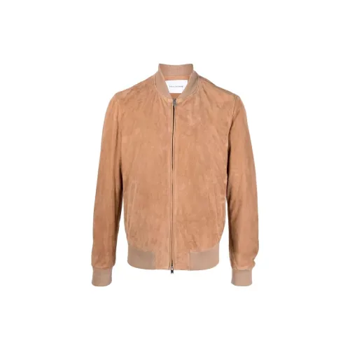 Tagliatore Leather Jackets Men Orange