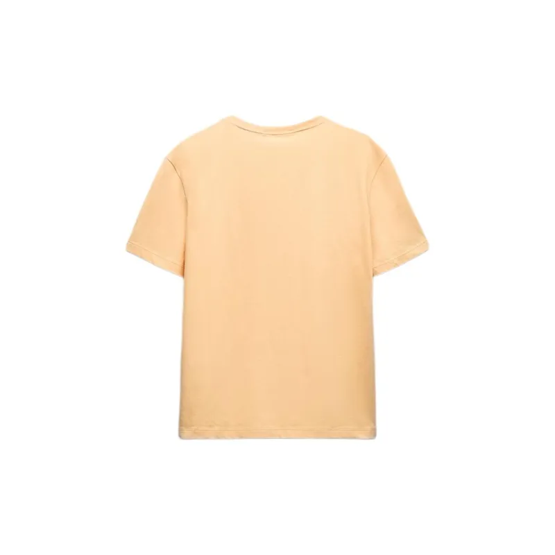ZARA T-Shirt Women's Orange Red-1