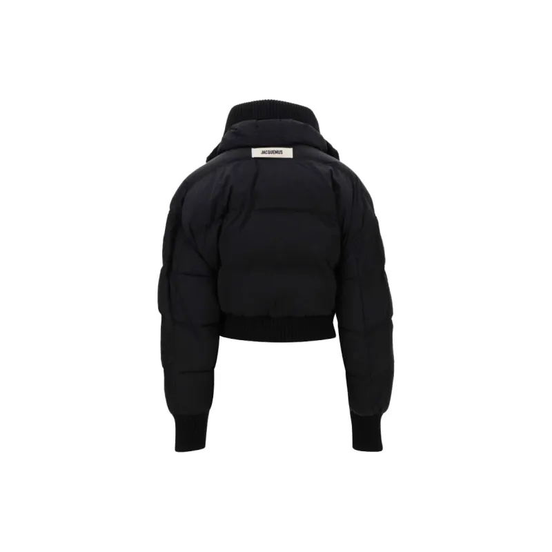 Jacquemus La Doudoune Caraco Ribbed Puffer Jacket-1