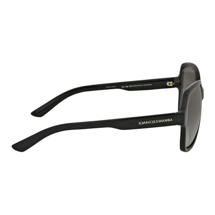 ARMANI EXCHANGEAE Plastic Butterfly Sunglasses Women's Black-2