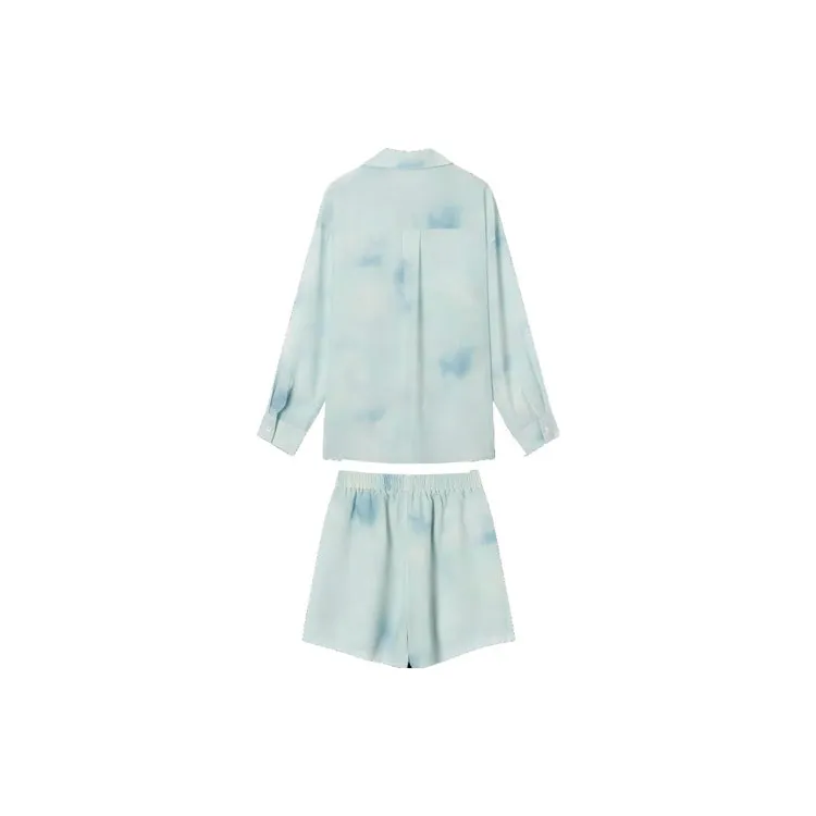 DIALOGUE Casual Suits Women's Mist Green-1