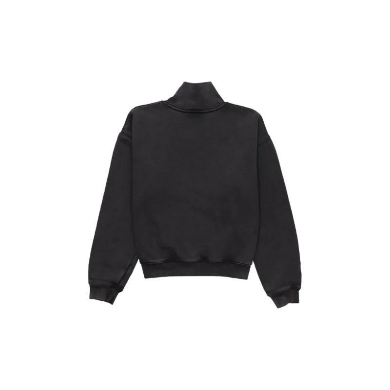 Alexander Wang Repeated Logo Rollneck Sweatshirt-1