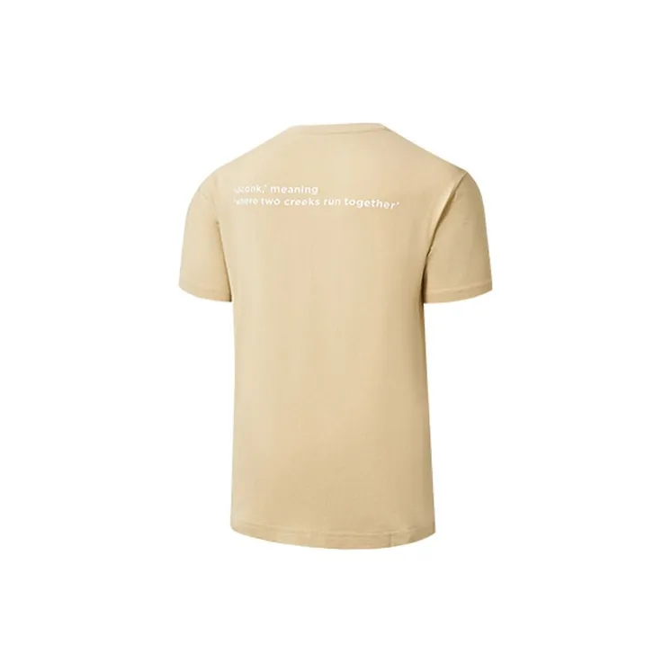 Saucony T-Shirts Men Brown Pink-1