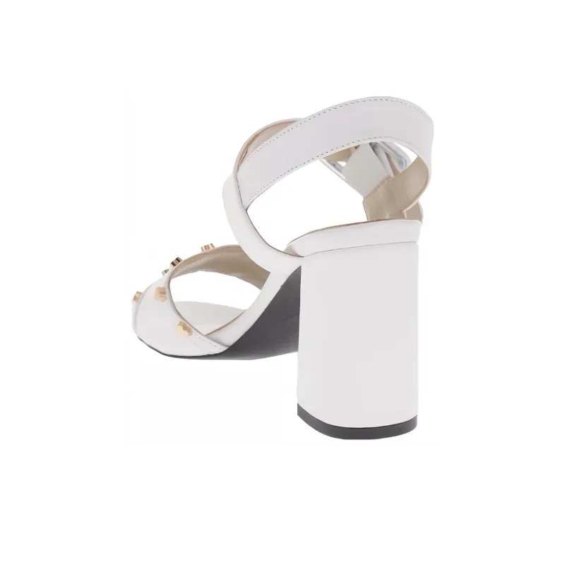 MOSCHINO LOVE Strap Sandals Women's White-3