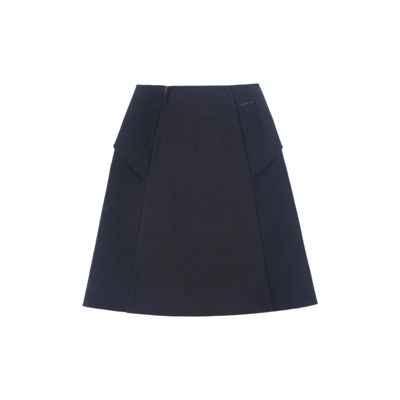 LI NING 1990 Commuter Series Casual Short Skirts Women's Black-1