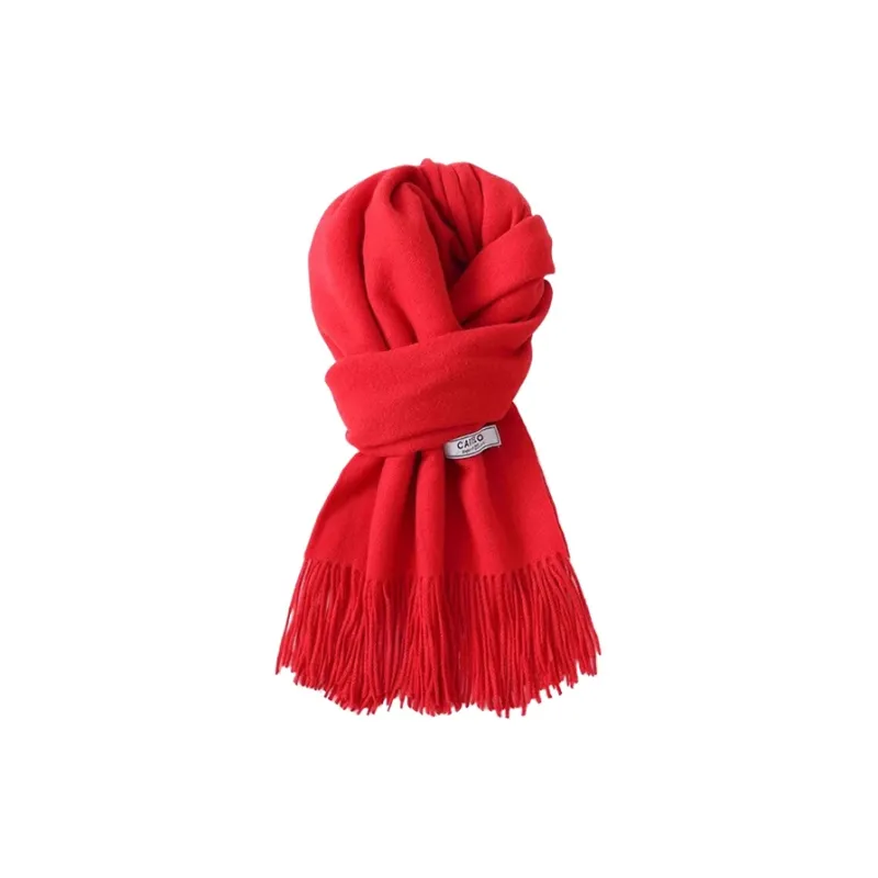 CARTELO Polyester Knit Scarves Unisex-13