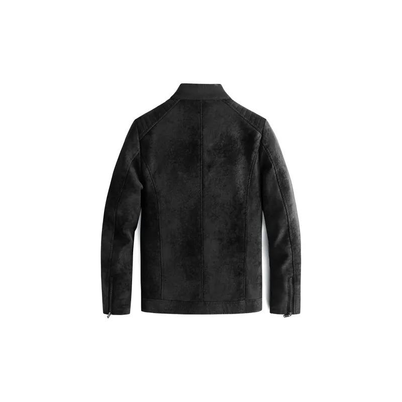 LISENPOK Leather Jackets Unisex-5