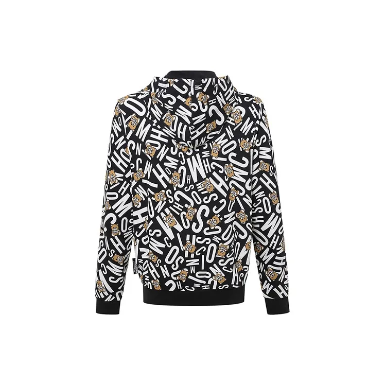 MOSCHINO Teddy Full Print Hoodie-1