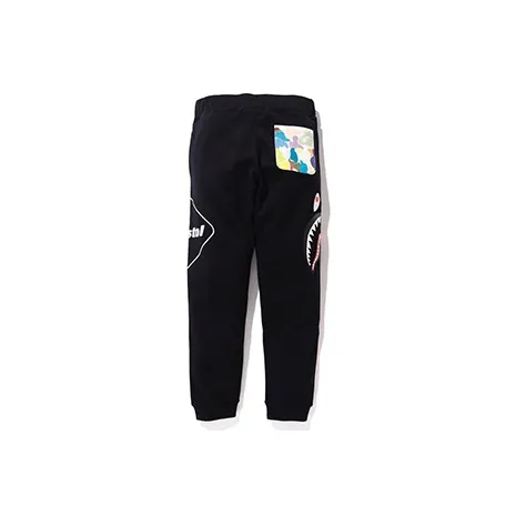 A BATHING APE X F.C.R.B. Shark Sweatpants-1