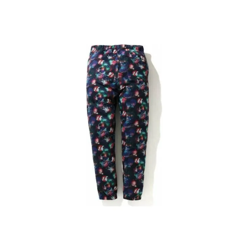 Bape X Ghostbusters Camo Slim Sweatpants-1