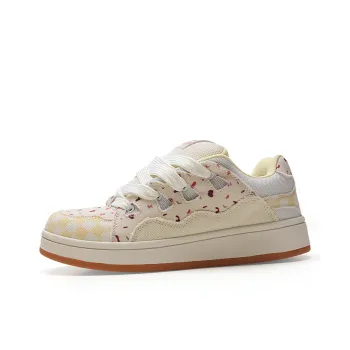 STUR YSN Wear-resistant And Lightweight Low-Top Skateboard Shoes Unisex Cranberry