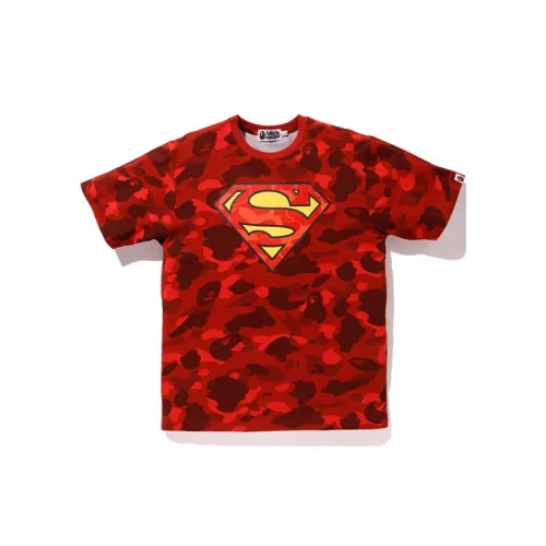 A BATHING APE T-Shirts Men Red