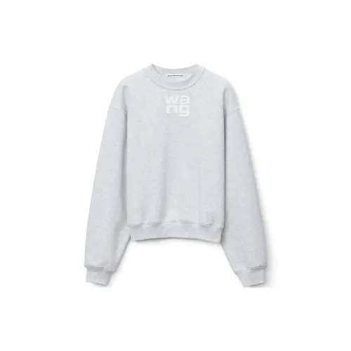 alexander wang Women's Logo Sweatshirt Grey