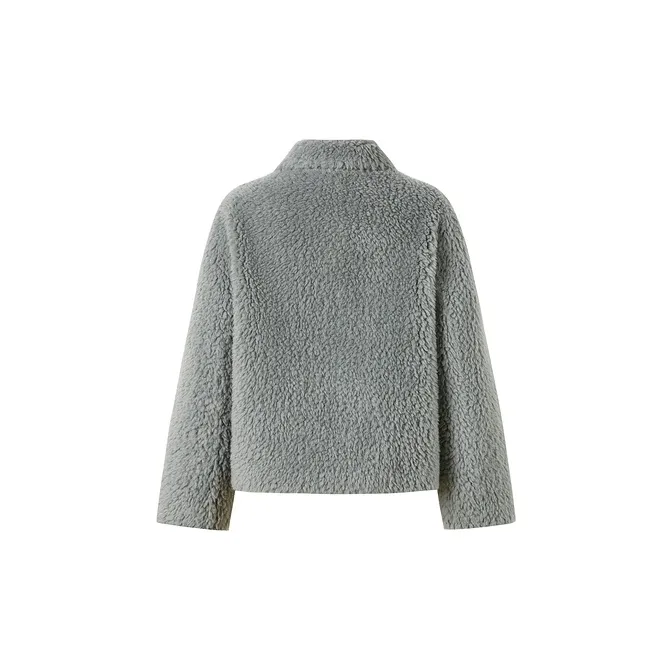 GIORZIO Coat Women's Green Gray-1
