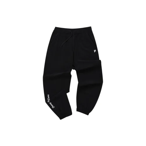 FILA FUSION URBAN TECH Knitted Sweatpants Men Black