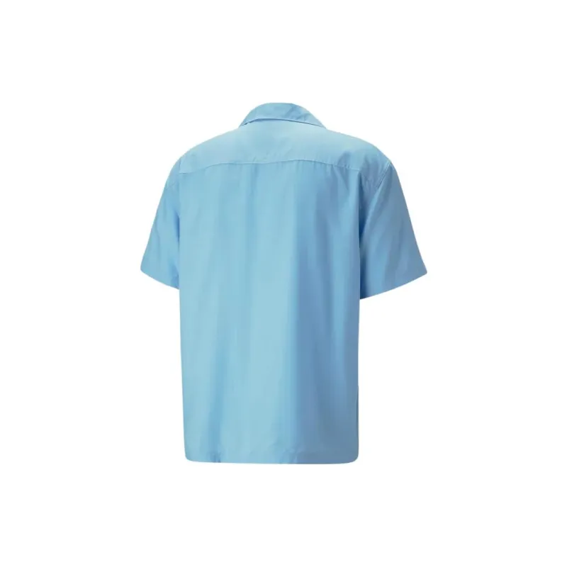 PUMA PUMA Downtown Collection SS23 Downtown Collection Shirt Men's Light Blue-1