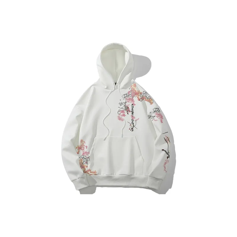 SANSYAS Hooded Loose Fit Sweatshirt Unisex-1