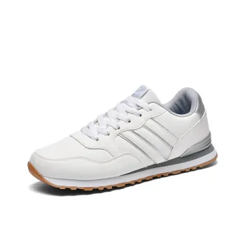 DOUBLE STAR 88 Lightweight And Wear resistant Low Top Casual Shoes Men's White