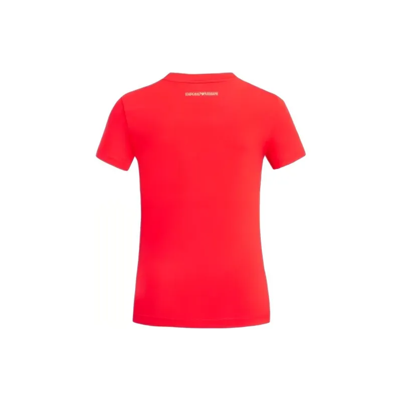 EMPORIO ARMANI T Shirts Women's Peach Pink-1