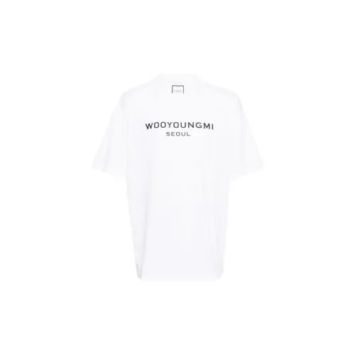 WOOYOUNGMI Logo-print Cotton T-shirt