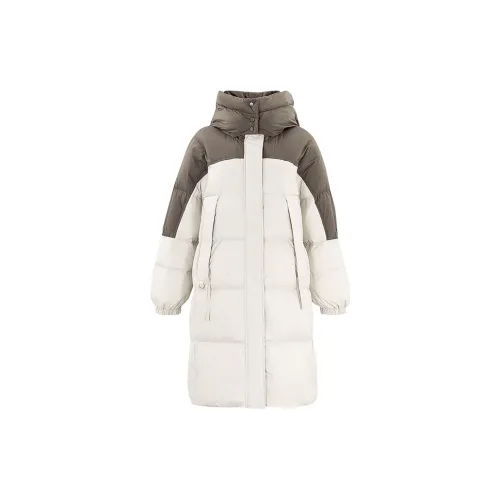 Initial language Down Jackets Women's Beige