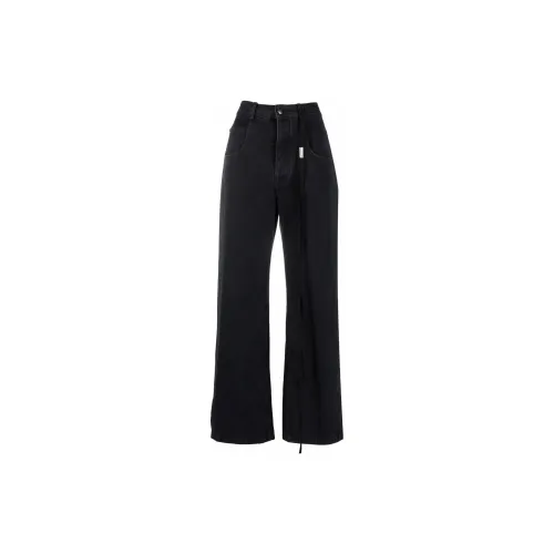 Ann Demeulemeester High-rise Wide-leg Jeans